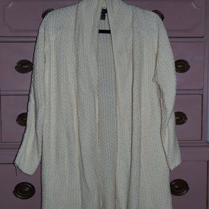 White lightweight cardigan